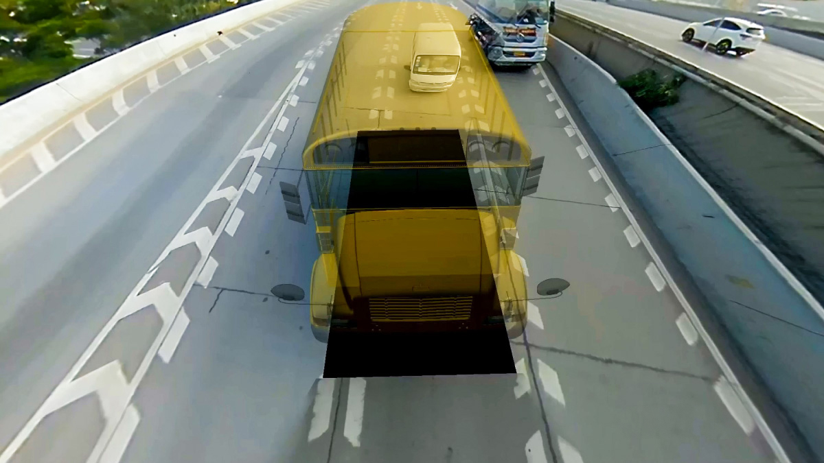 Transparent 3D View for Enhanced Safety